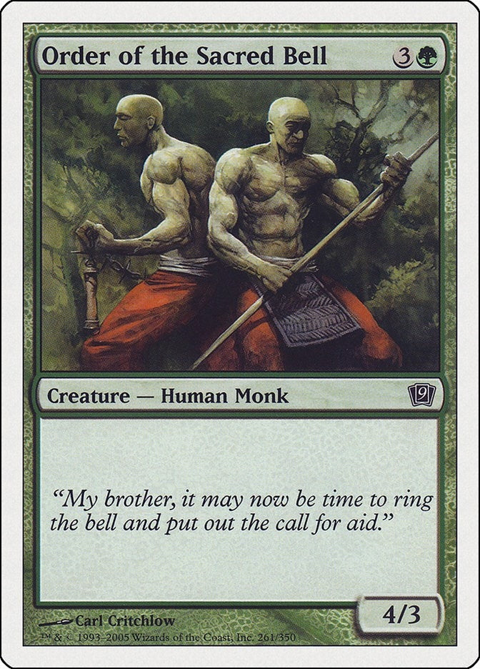 Image for Order of the Sacred Bell (261) [9th Edition] - Magic: The Gathering