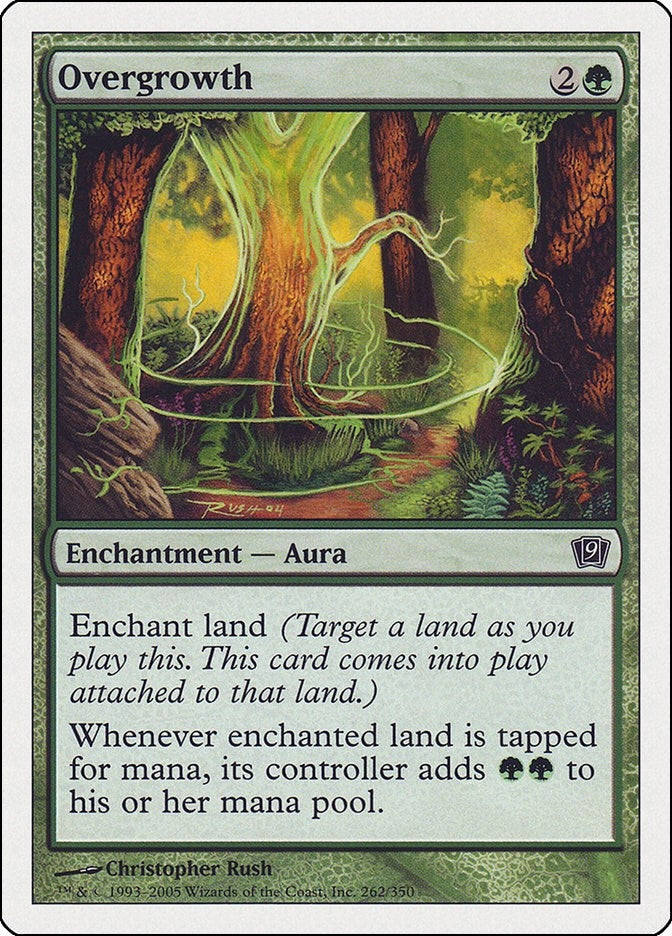 Image for Overgrowth (262) [9th Edition] - Magic: The Gathering