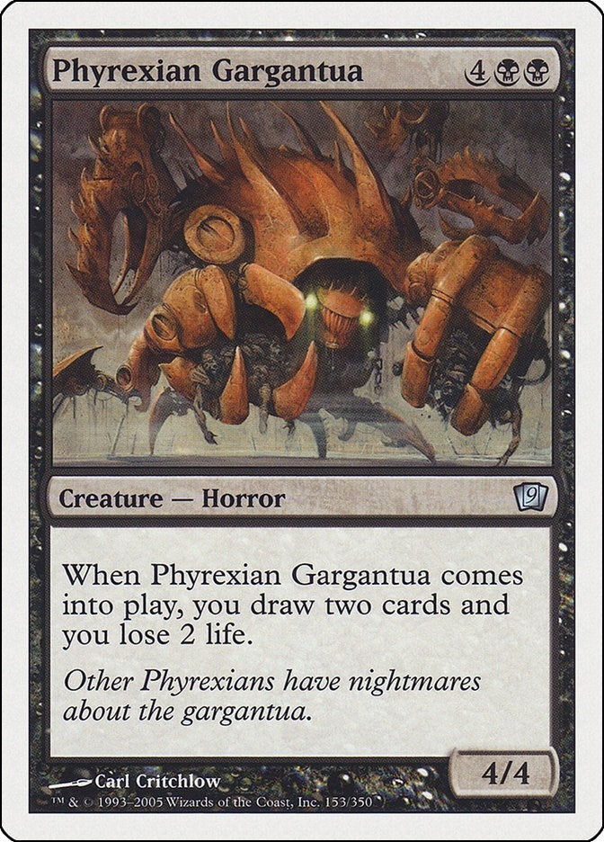 Image for Phyrexian Gargantua (153) [9th Edition] - Magic: The Gathering
