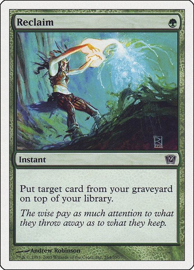 Image for Reclaim (264) [9th Edition] - Magic: The Gathering