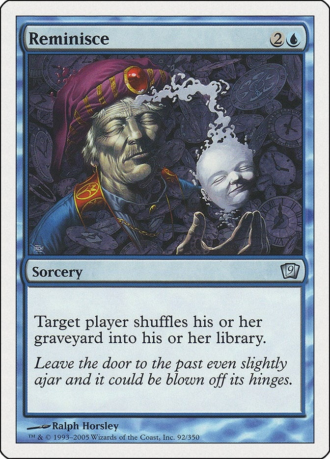 Image for Reminisce (92) [9th Edition] - Magic: The Gathering