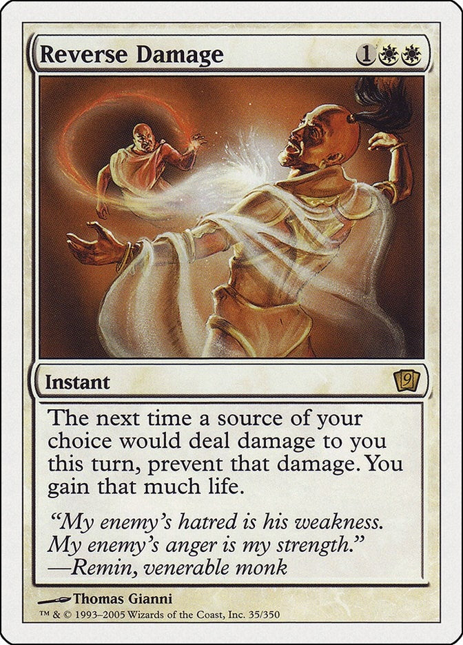 Image for Reverse Damage (35) [9th Edition] - Magic: The Gathering