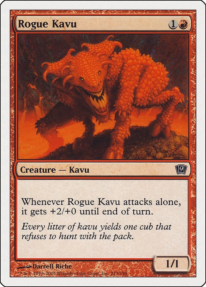 Image for Rogue Kavu (213) [9th Edition] - Magic: The Gathering