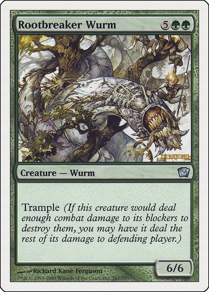 Image for Rootbreaker Wurm (267) [9th Edition] - Magic: The Gathering
