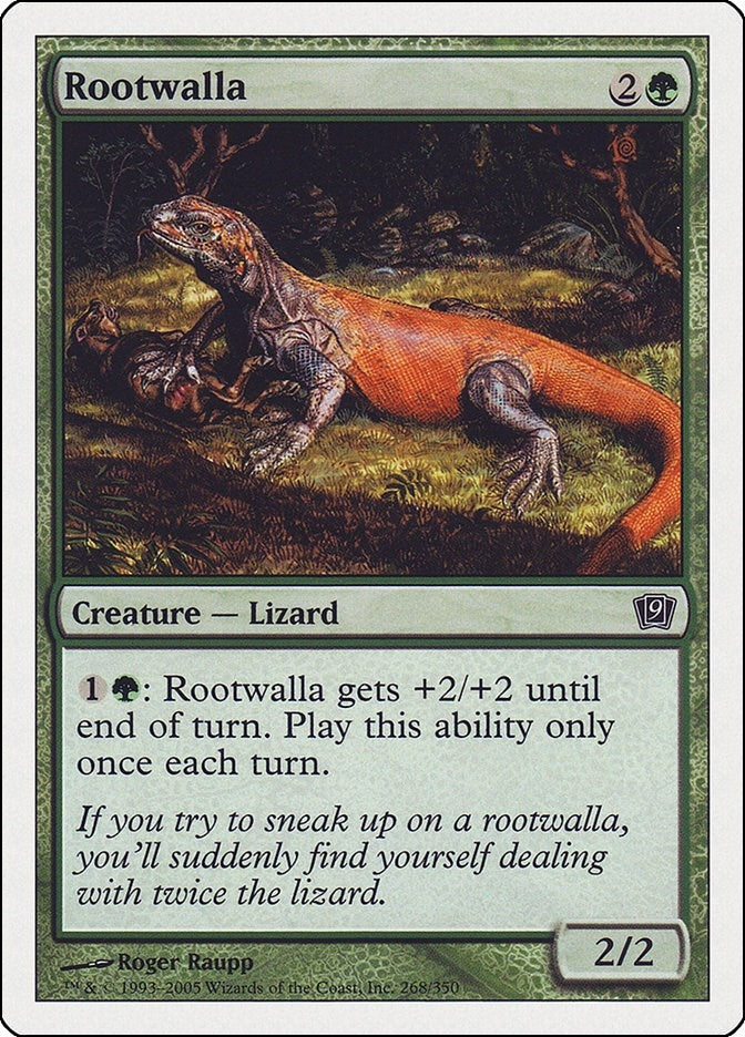 Image for Rootwalla (268) [9th Edition] - Magic: The Gathering