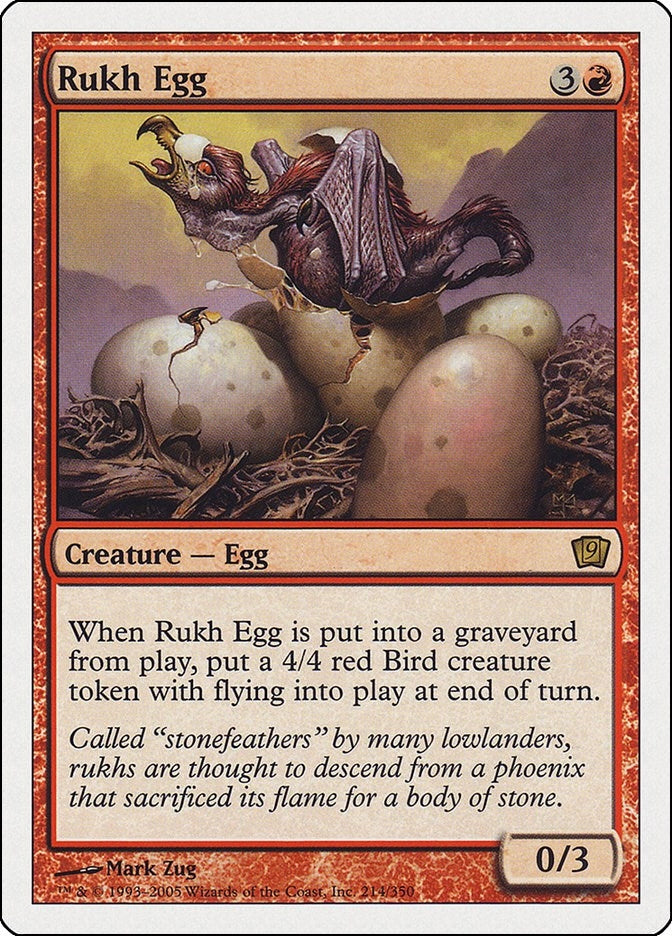 Image for Rukh Egg (214) [9th Edition] - Magic: The Gathering