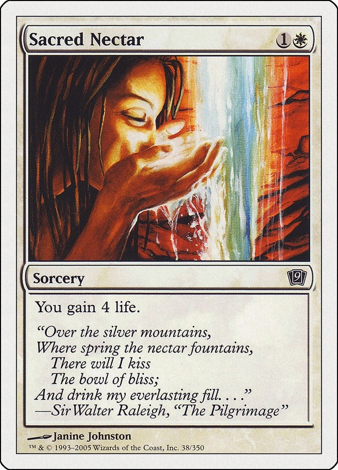 Image for Sacred Nectar (38) [9th Edition] - Magic: The Gathering