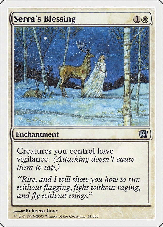 Image for Serra's Blessing [9th Edition] - Magic: The Gathering