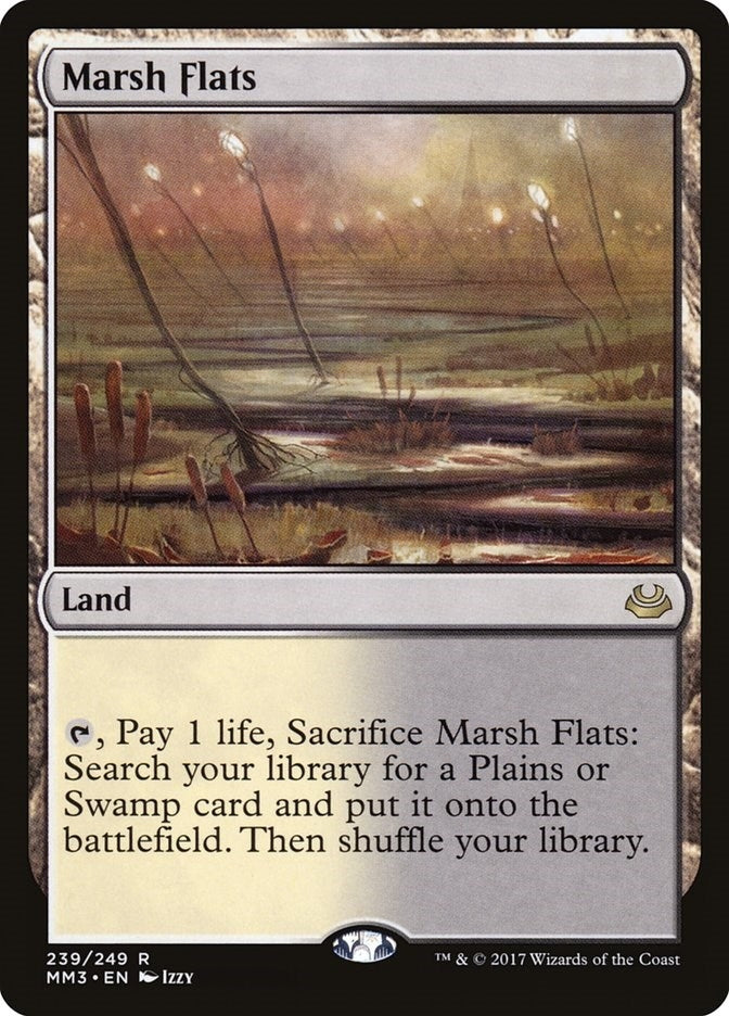 Image for Marsh Flats (239) [Modern Masters 2017] - Magic: The Gathering