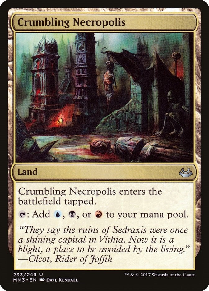 Image for Crumbling Necropolis (233) [Modern Masters 2017] - Magic: The Gathering
