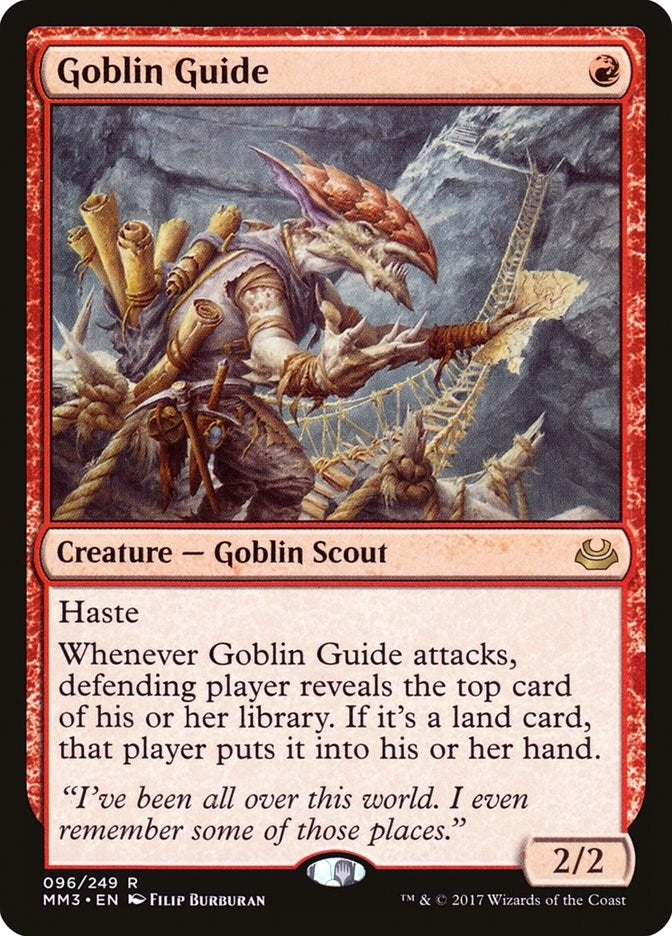 Image for Goblin Guide (96) [Modern Masters 2017] - Magic: The Gathering