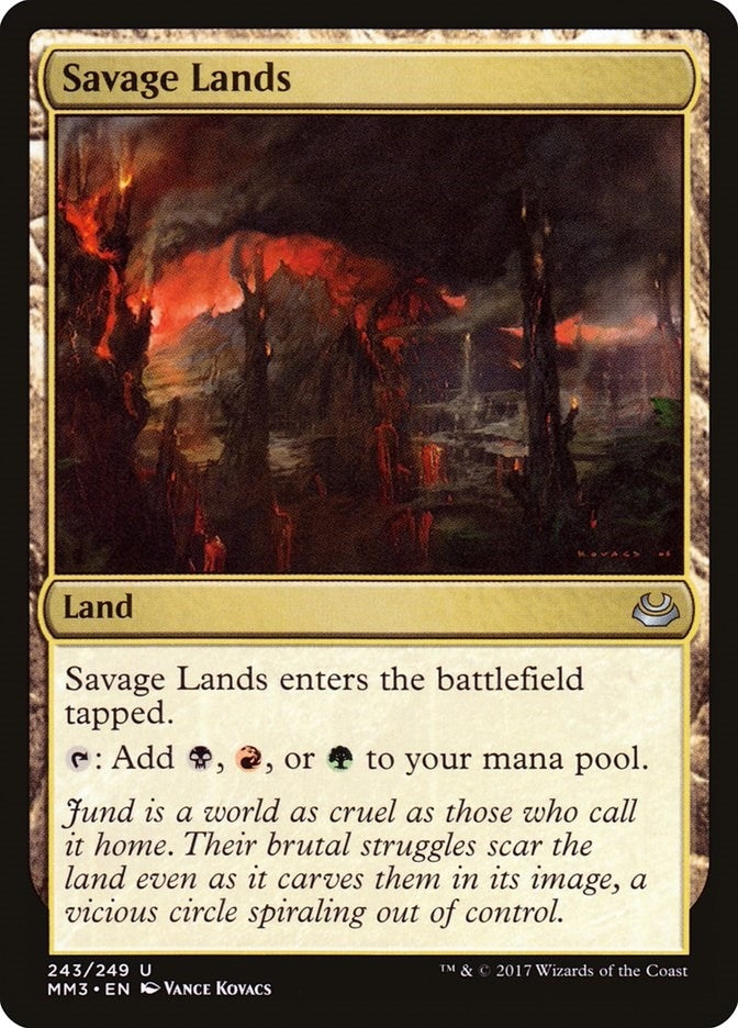 Image for Savage Lands (243) [Modern Masters 2017] - Magic: The Gathering