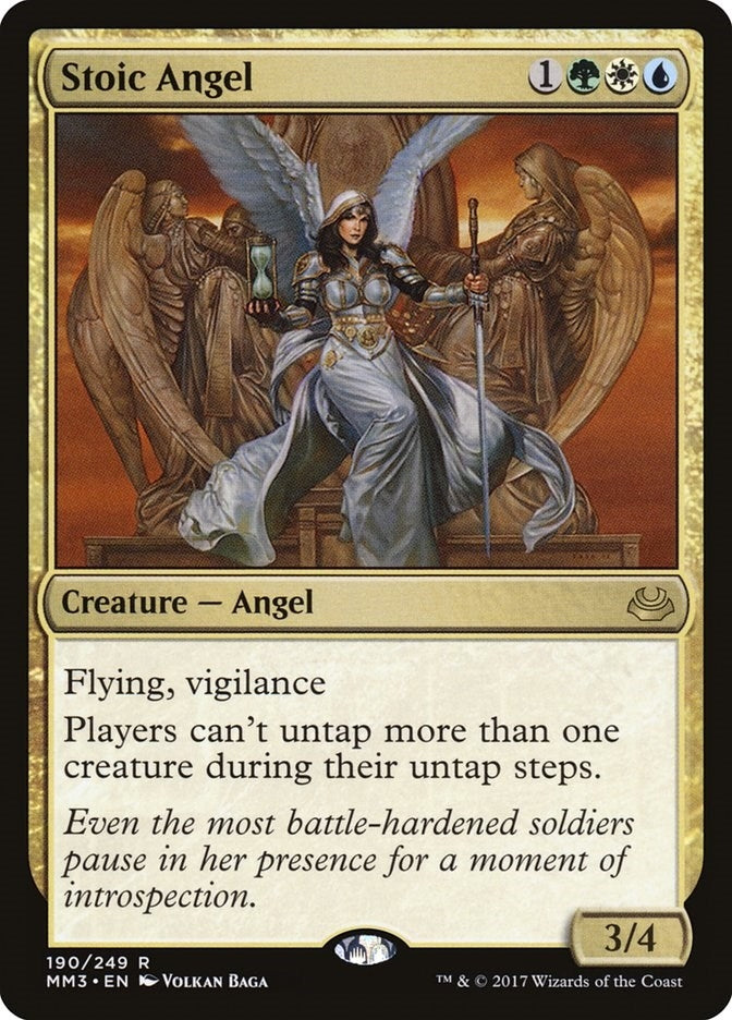 Image for Stoic Angel (190) [Modern Masters 2017] - Magic: The Gathering