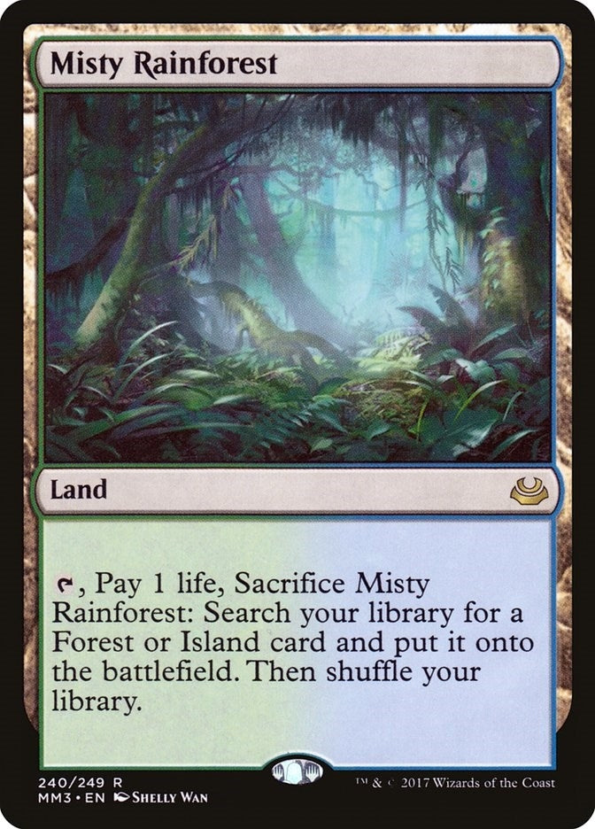 Image for Misty Rainforest (240) [Modern Masters 2017] - Magic: The Gathering
