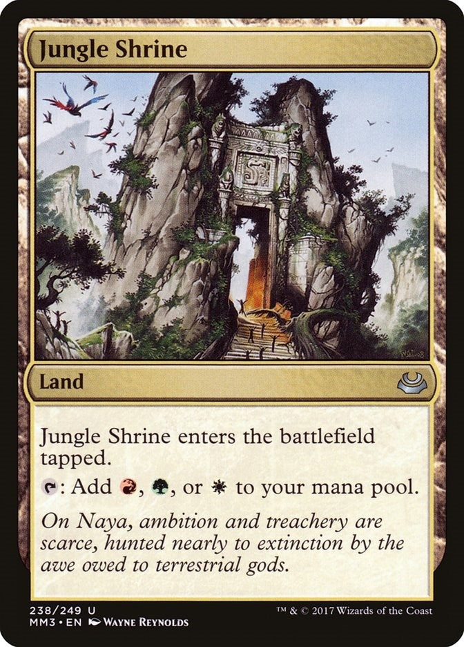 Image for Jungle Shrine (238) [Modern Masters 2017] - Magic: The Gathering