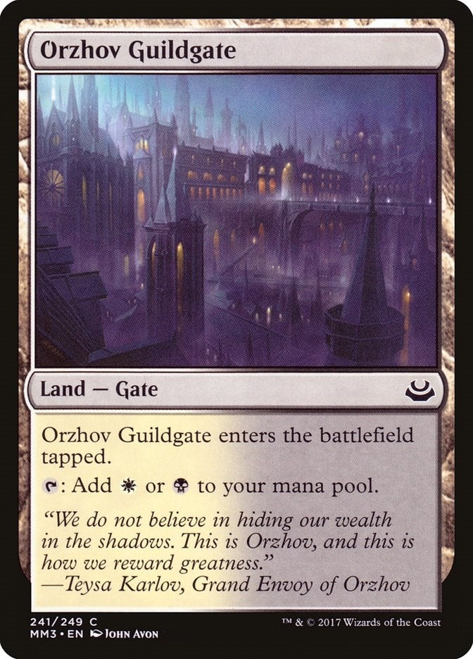 Image for Orzhov Guildgate (241) [Modern Masters 2017] - Magic: The Gathering
