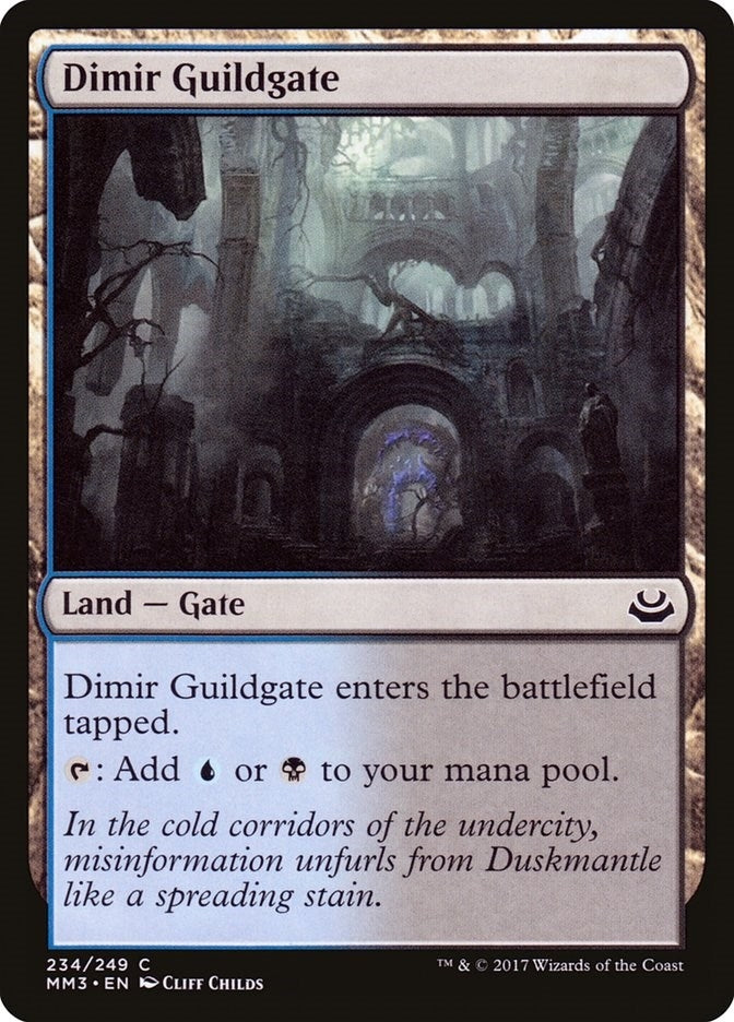 Image for Dimir Guildgate (234) [Modern Masters 2017] - Magic: The Gathering