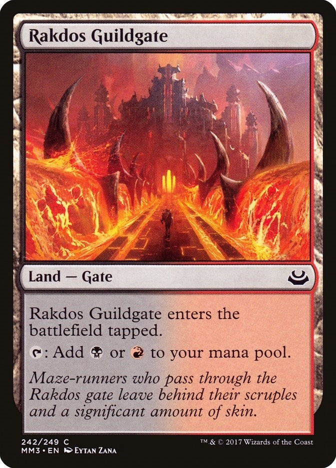 Image for Rakdos Guildgate (242) [Modern Masters 2017] - Magic: The Gathering