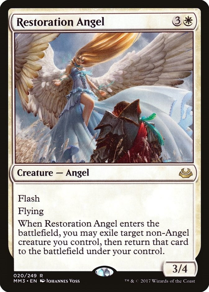Image for Restoration Angel (20) [Modern Masters 2017] - Magic: The Gathering