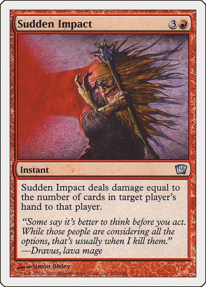 Image for Sudden Impact (222) [9th Edition] - Magic: The Gathering