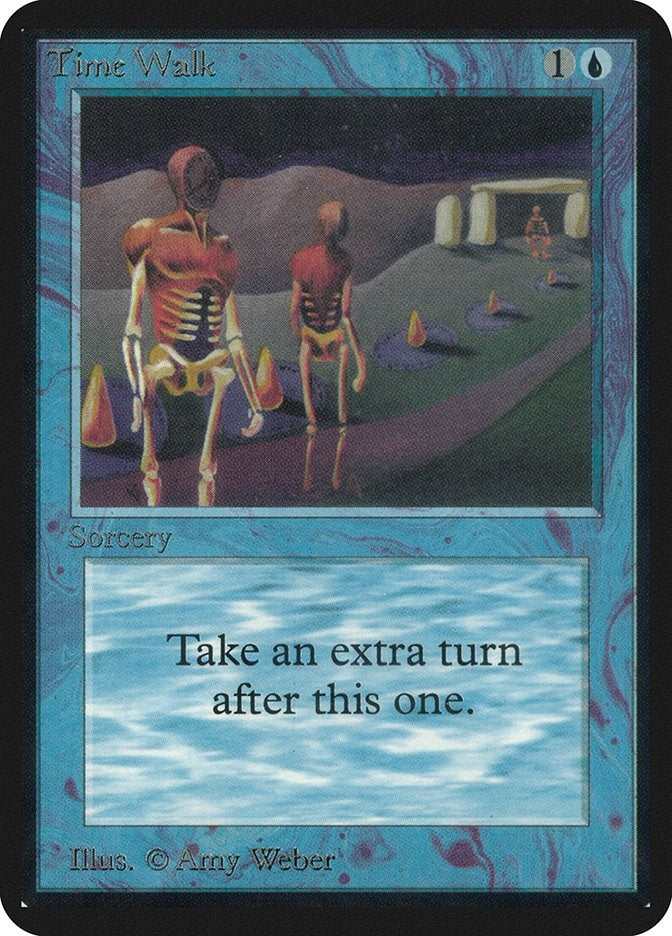 Image for Time Walk [Alpha Edition] - Magic: The Gathering