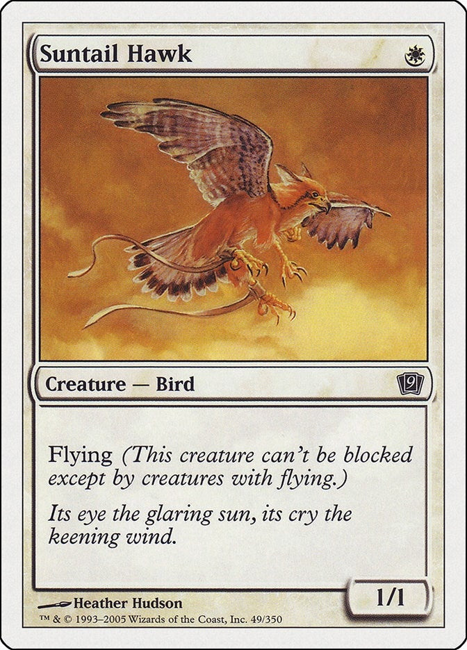 Image for Suntail Hawk (49) [9th Edition] - Magic: The Gathering
