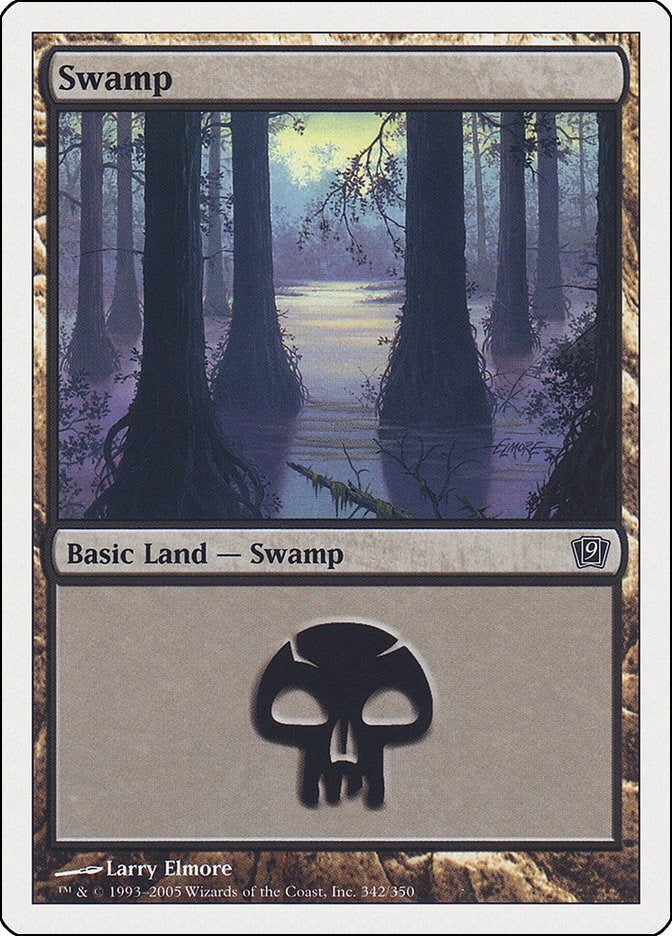 Image for Swamp (342) (342) [9th Edition] - Magic: The Gathering
