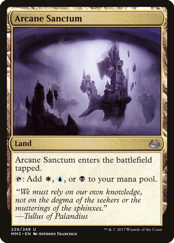Image for Arcane Sanctum (228) [Modern Masters 2017] - Magic: The Gathering