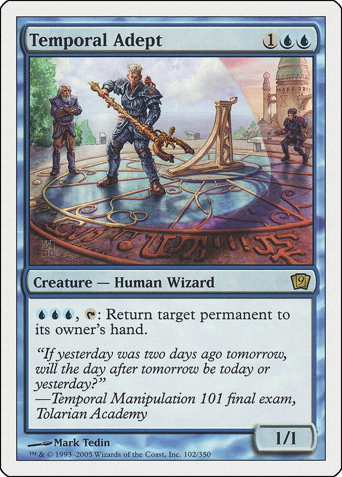 Image for Temporal Adept (102) [9th Edition] - Magic: The Gathering