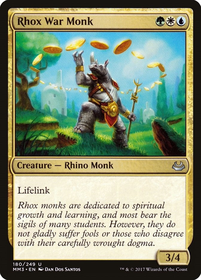Image for Rhox War Monk (180) [Modern Masters 2017] - Magic: The Gathering