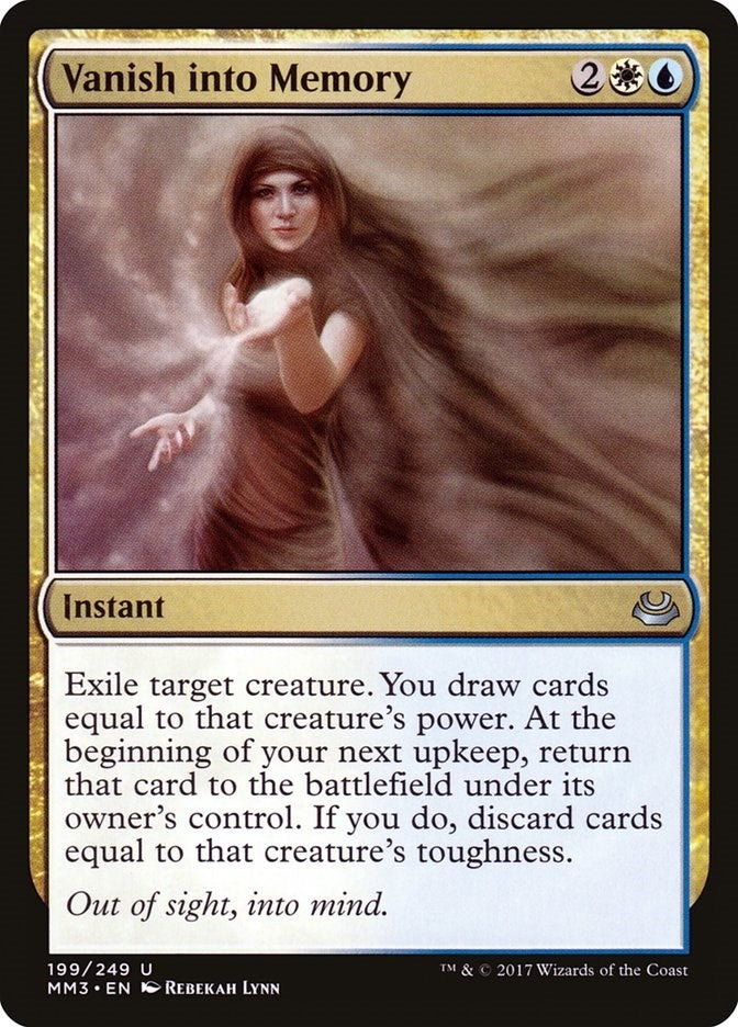 Image for Vanish into Memory (199) [Modern Masters 2017] - Magic: The Gathering