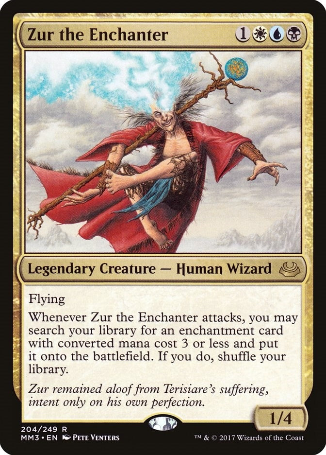 Image for Zur the Enchanter (204) [Modern Masters 2017] - Magic: The Gathering