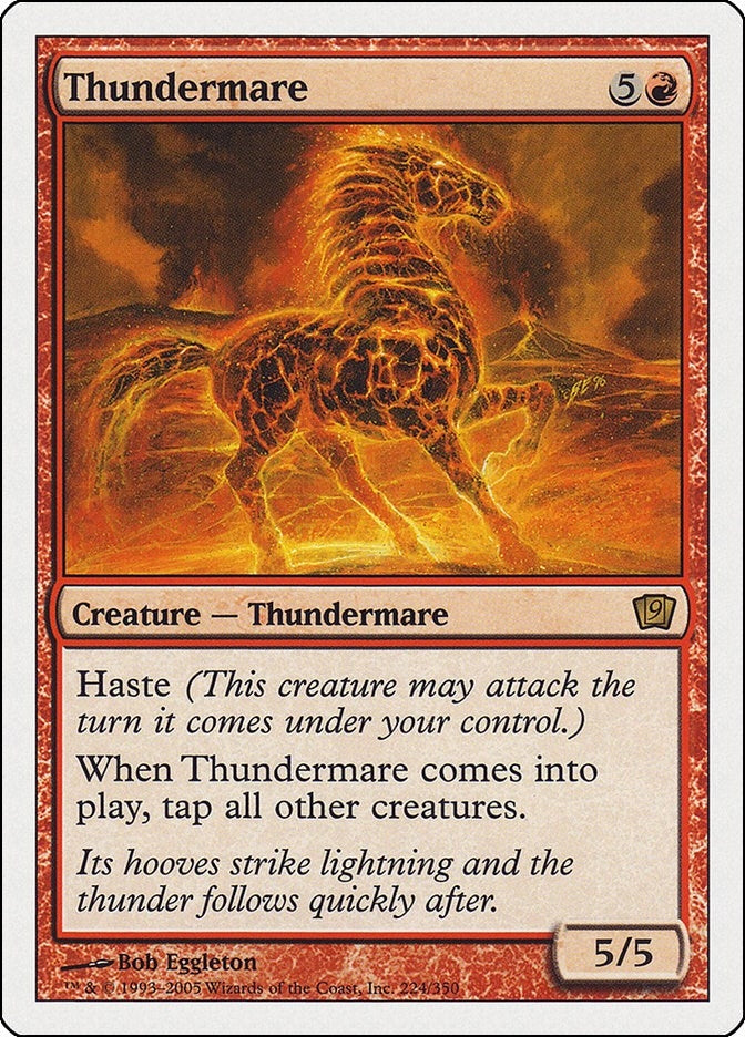 Image for Thundermare (224) [9th Edition] - Magic: The Gathering