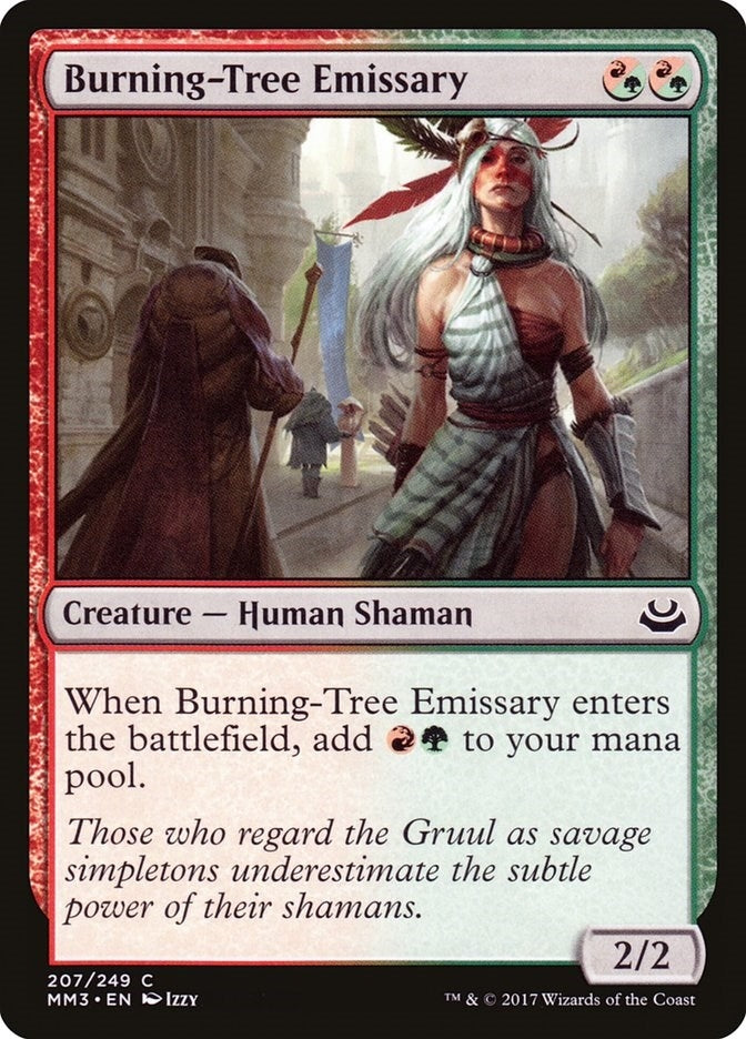 Image for Burning-Tree Emissary (207) [Modern Masters 2017] - Magic: The Gathering