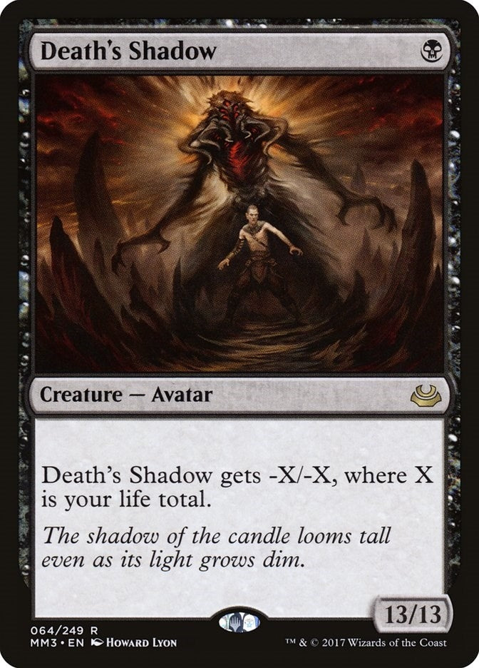 Image for Death's Shadow (64) [Modern Masters 2017] - Magic: The Gathering