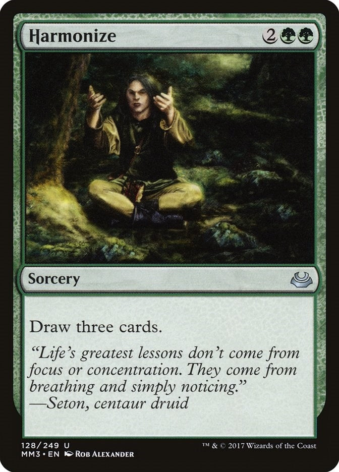 Image for Harmonize (128) [Modern Masters 2017] - Magic: The Gathering