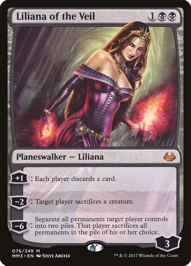 Image for Liliana of the Veil (76) [Modern Masters 2017] - Magic: The Gathering