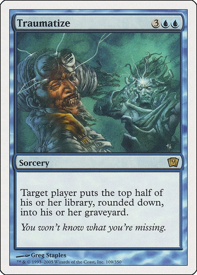 Image for Traumatize (109) [9th Edition] - Magic: The Gathering