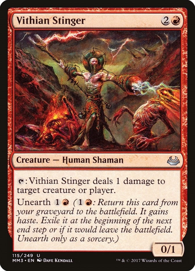 Image for Vithian Stinger (115) [Modern Masters 2017] - Magic: The Gathering