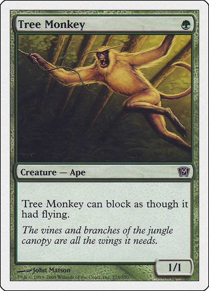 Image for Tree Monkey (275) [9th Edition] - Magic: The Gathering