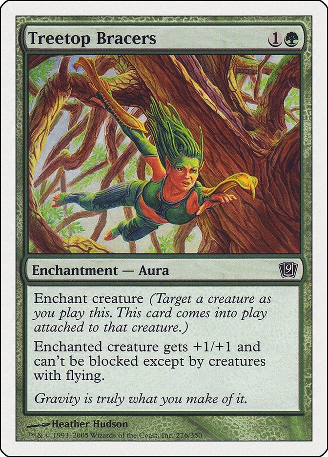 Image for Treetop Bracers (276) [9th Edition] - Magic: The Gathering