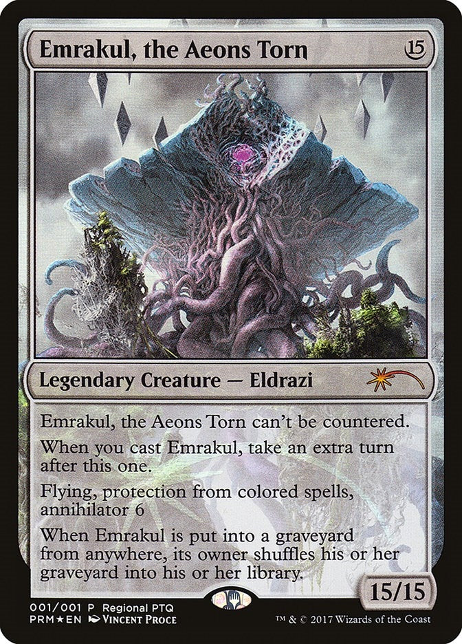 Image for Emrakul, the Aeons Torn (1) [Pro Tour Promos] - Magic: The Gathering