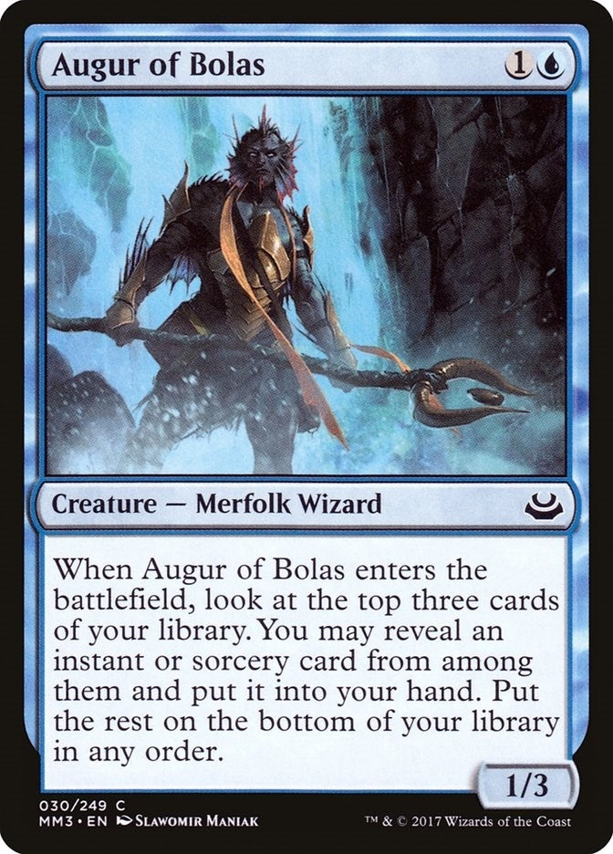 Image for Augur of Bolas (30) [Modern Masters 2017] - Magic: The Gathering