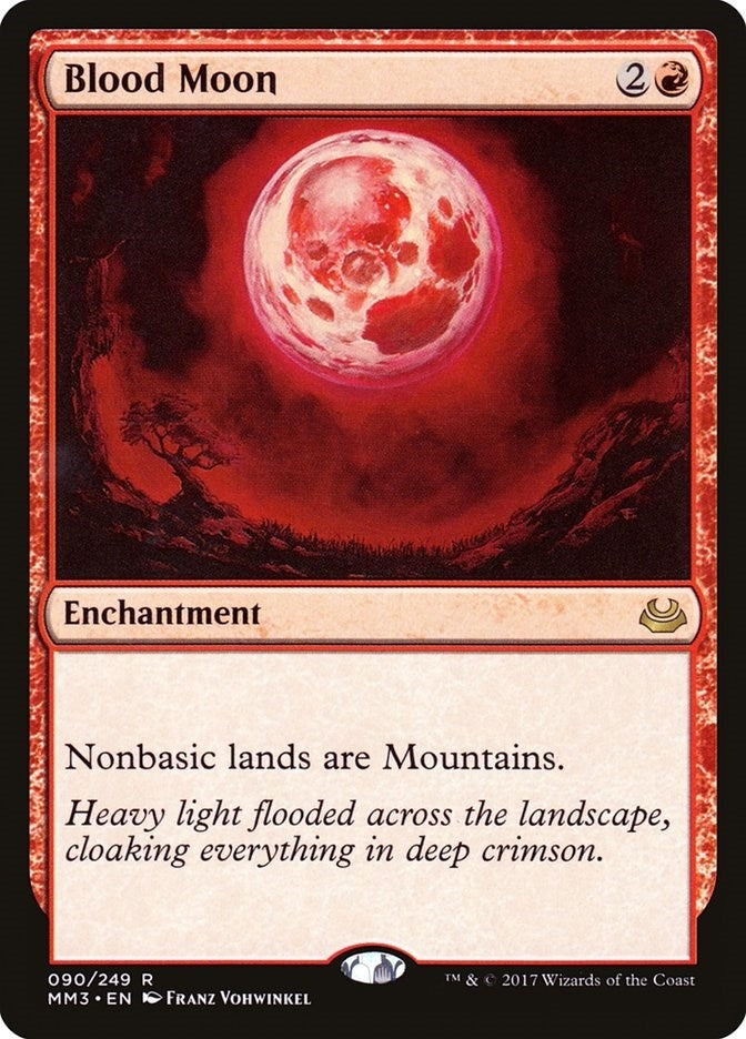 Image for Blood Moon (90) [Modern Masters 2017] - Magic: The Gathering