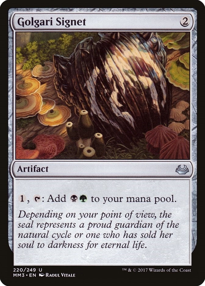 Image for Golgari Signet (220) [Modern Masters 2017] - Magic: The Gathering