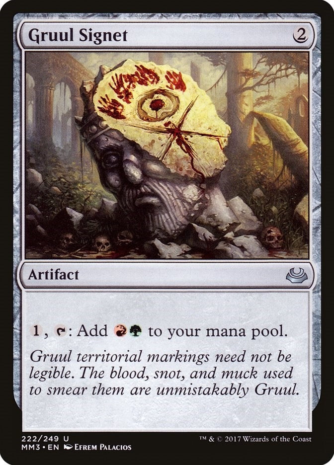 Image for Gruul Signet (222) [Modern Masters 2017] - Magic: The Gathering