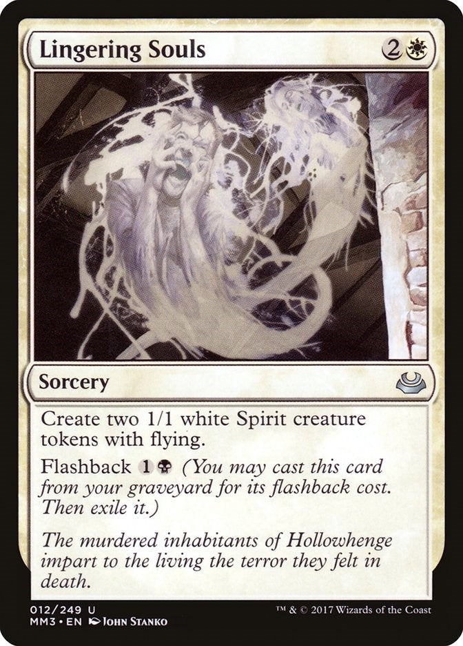 Image for Lingering Souls (12) [Modern Masters 2017] - Magic: The Gathering