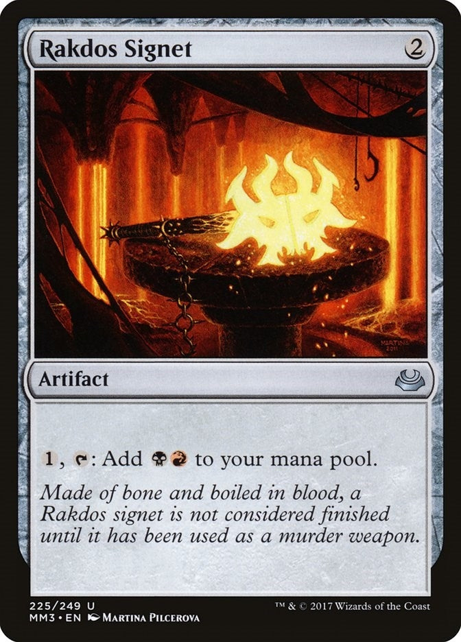 Image for Rakdos Signet (225) [Modern Masters 2017] - Magic: The Gathering
