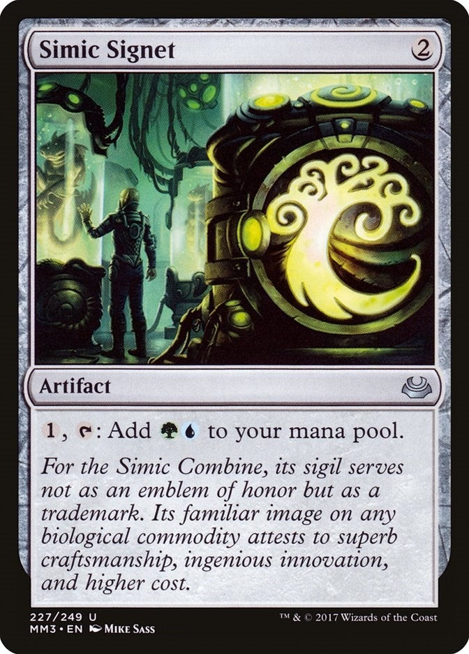 Image for Simic Signet (227) [Modern Masters 2017] - Magic: The Gathering
