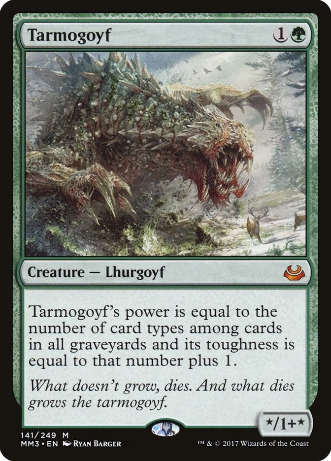 Image for Tarmogoyf (141) [Modern Masters 2017] - Magic: The Gathering